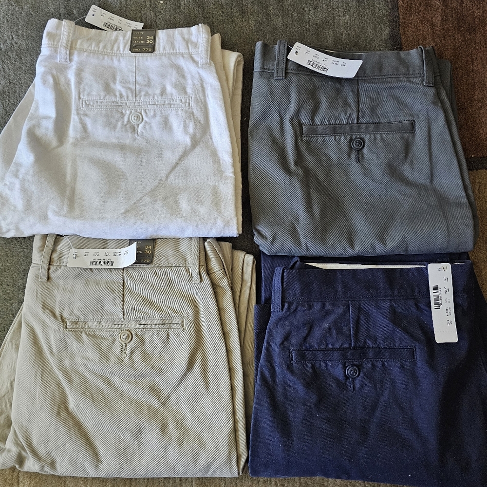 NWT JCrew Premium 770 Chinos